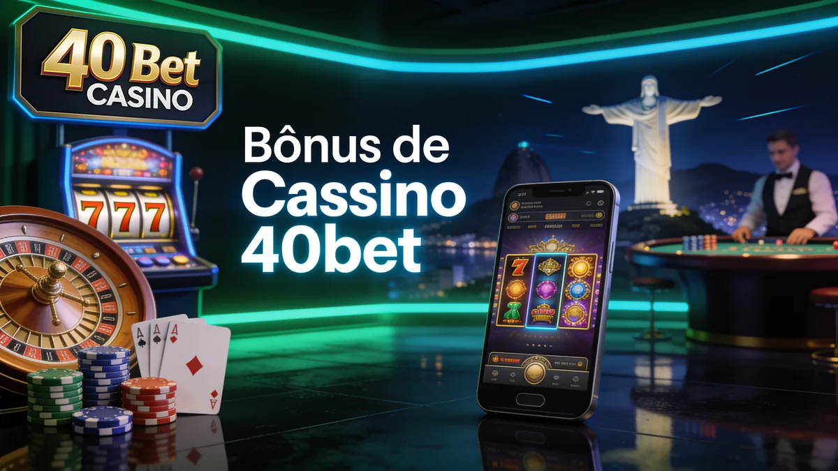 Bônus de Cassino 40bet para jogadores no Brasil